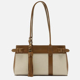 BOLSA TOTE MARROM LINHO MÉDIA TIRAS A 50011 0976 0002 AREZZO